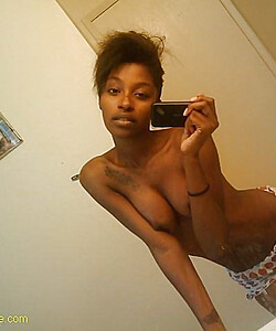 mix of ebony carribean self shots