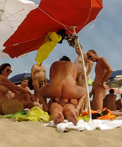 thesandfly nudists get naughty