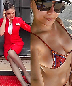 flight attendants dressed and undressed2