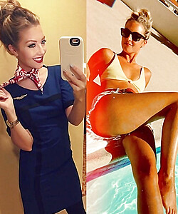 flight attendants dressed and undressed2