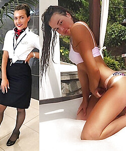 flight attendants dressed and undressed2