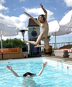 thesandfly jump for joy