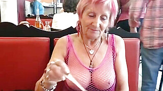 Granny Mary half bra Porn Video