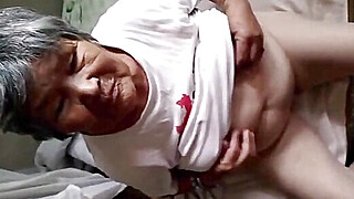 Chinese Granny Creampie Porn Video