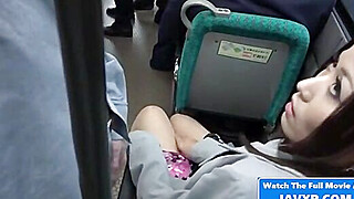 Asian Mommy On The Public Train Hot Sex Porn Video